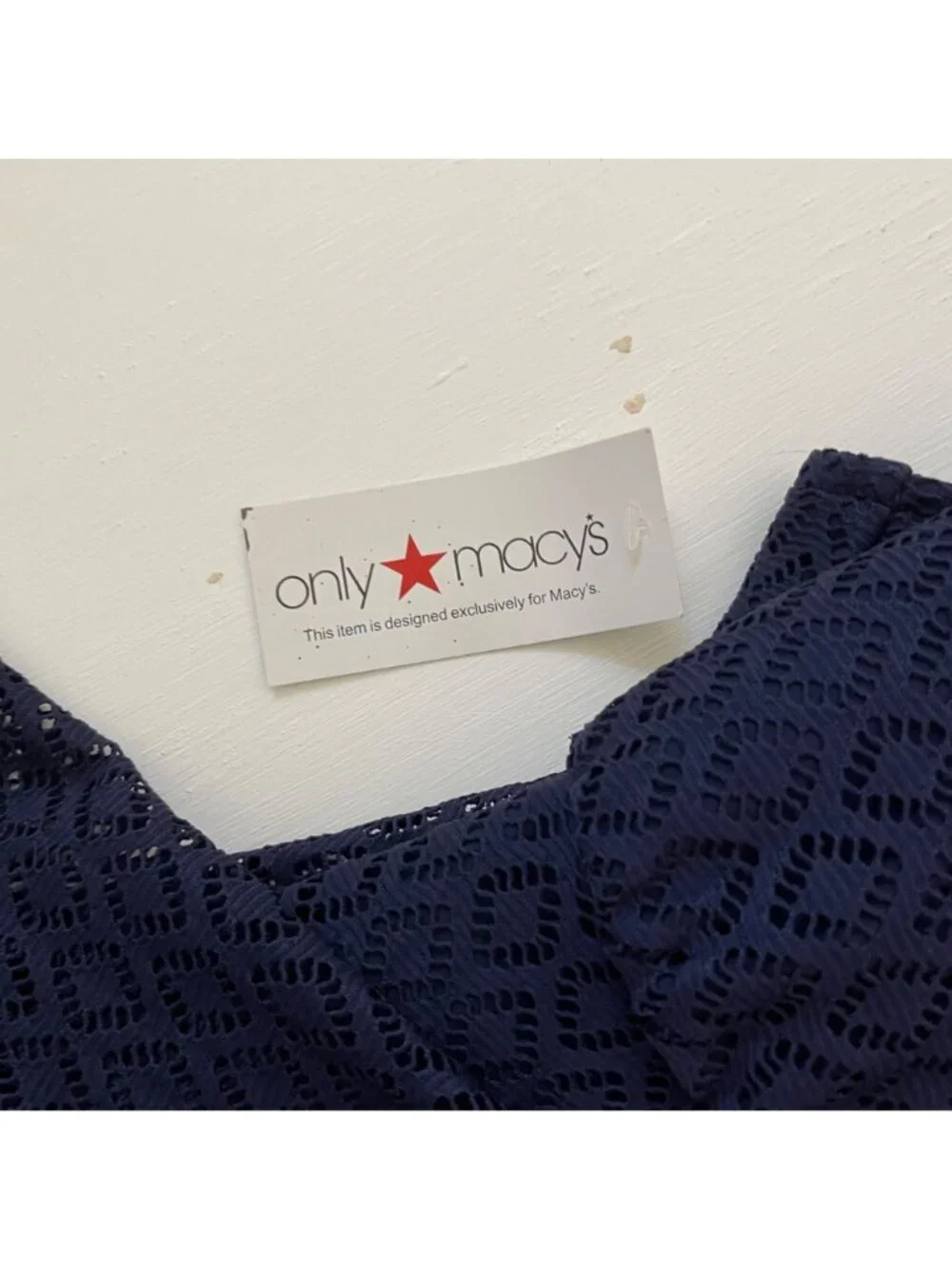 New Swimdress Swim Solution Crochet Flyaway One-Piece Tummy Control Navy Size 18 - Picture 8 of 14